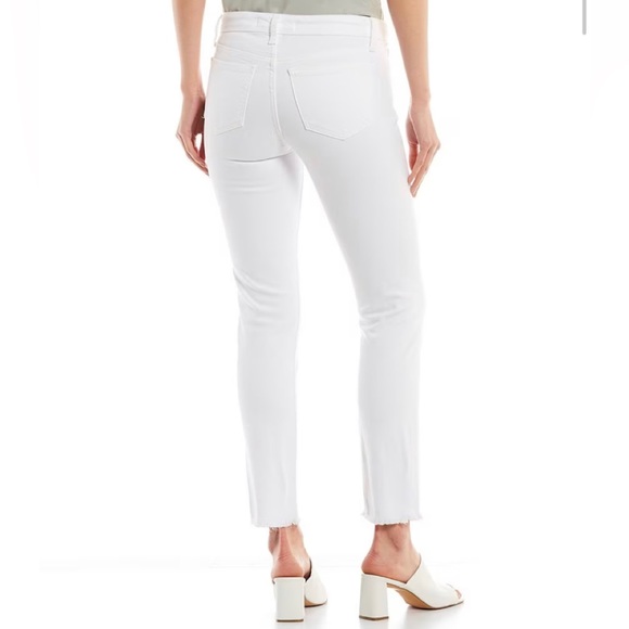 Joe Jeans Lara Mid Rise Frayed Hem Cigarette Ankle Jeans- Brand New With Tags - Picture 2 of 8